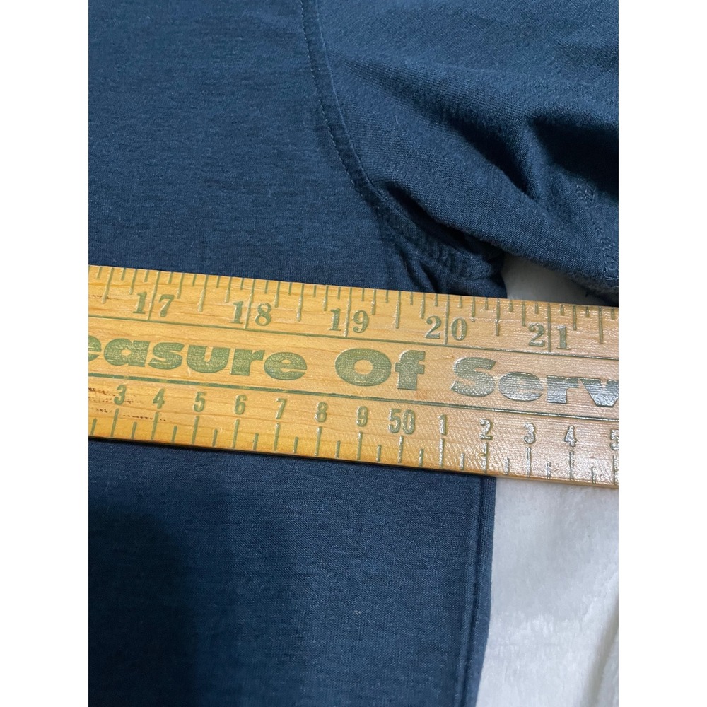 Vuori T-Shirt Mens M Blue Strato Tech Tee V126 Short Sleeve Performance Active - Picture 4 of 6